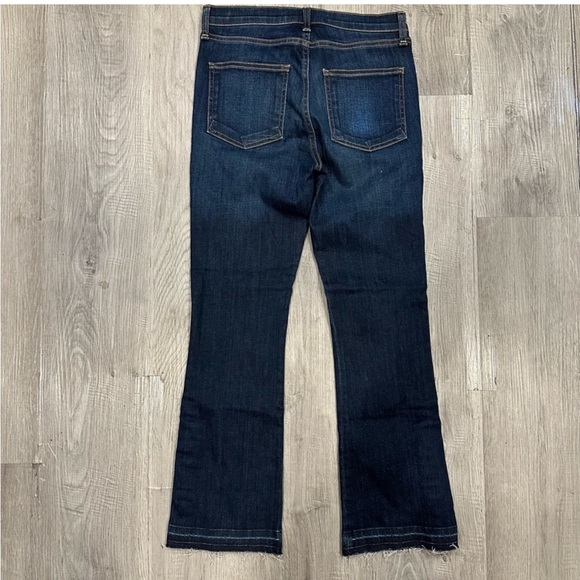 VERONICA BEARD Carolyn 10” Baby Boot Flared Cropped Jeans Size 25 - Picture 3 of 8